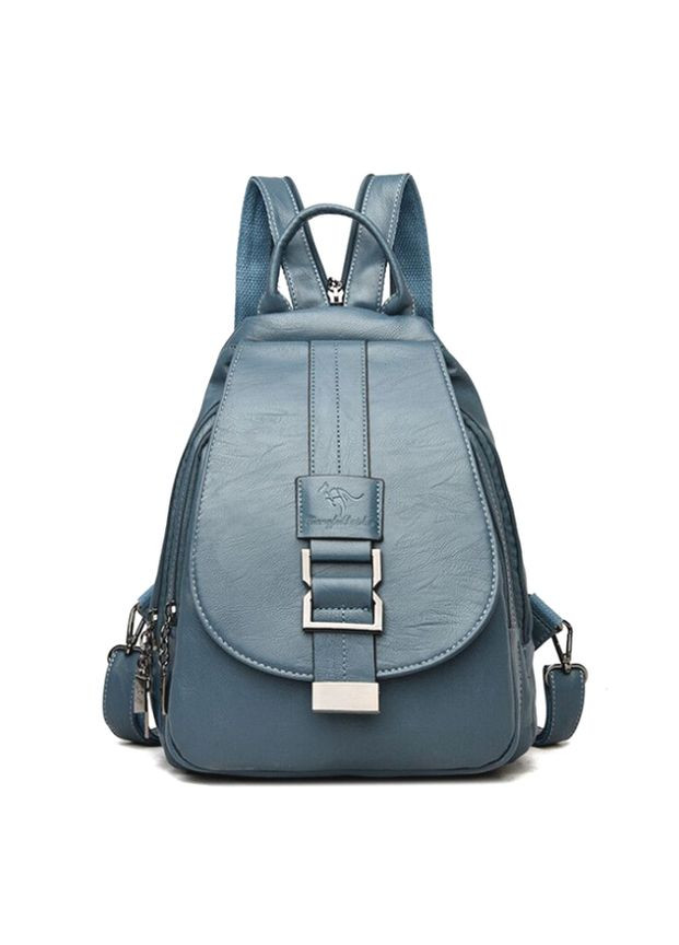 Женский городской рюкзак трансформер из экокожи сумка для повседневного использования в клеточку ProDobro (363135714)