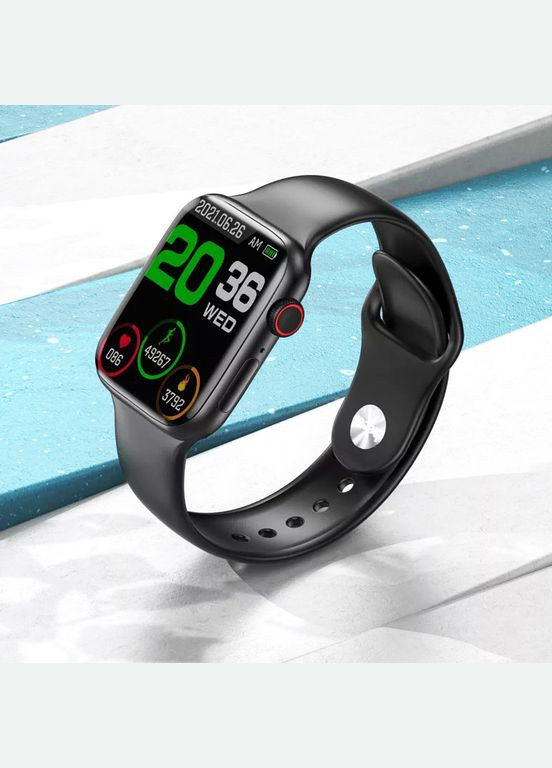 Смарт годинник Y5 Pro Smart Call Bluetooth розумний годинник спортивний фітнес Чорний Hoco (297331161)