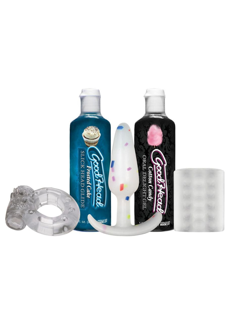 Набор Doc Johnson GOODHEAD - PARTY PACK - 5 PIECE KIT No Brand (303902482)