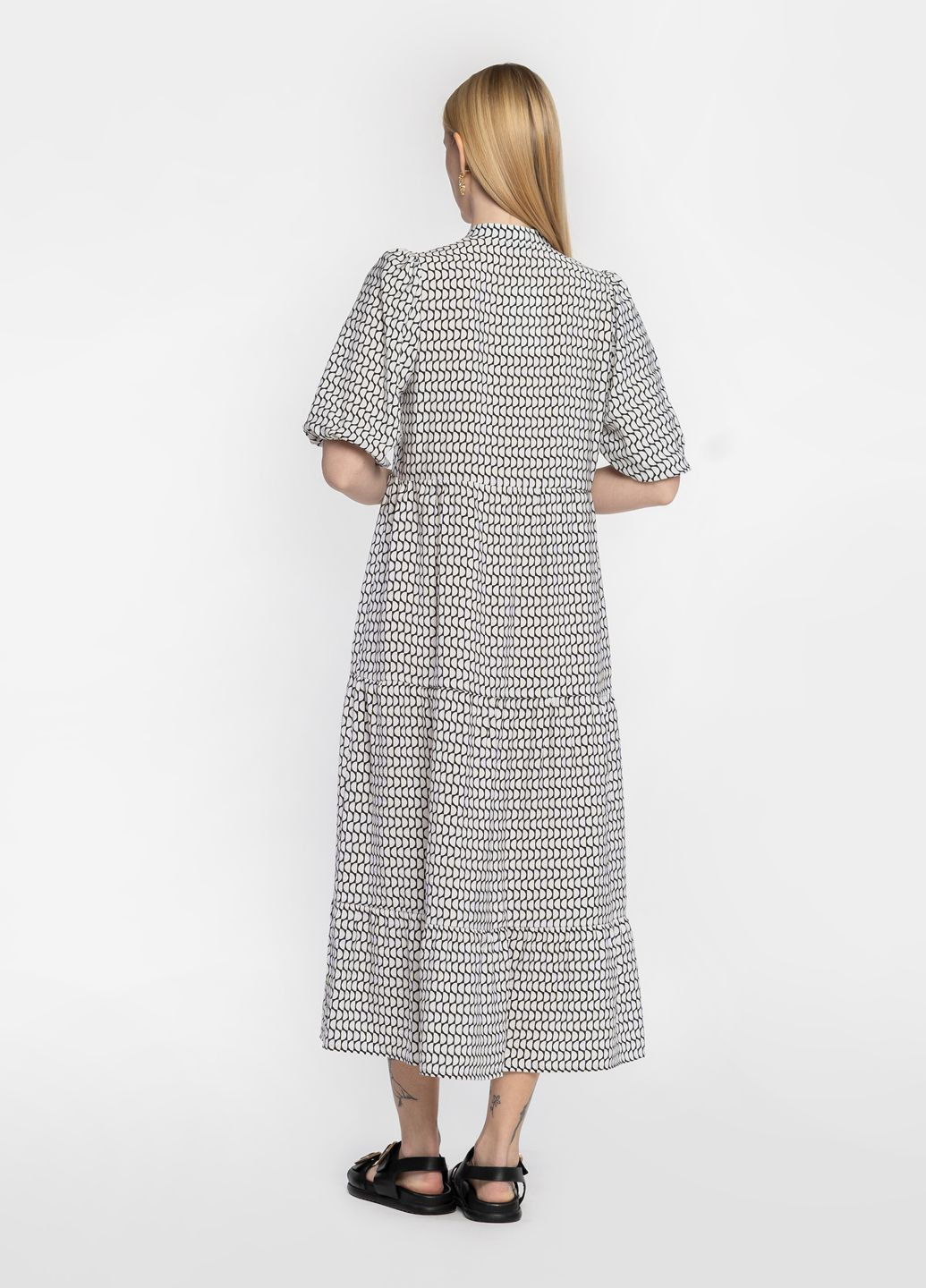 Белое кэжуал платье женское белое Arber