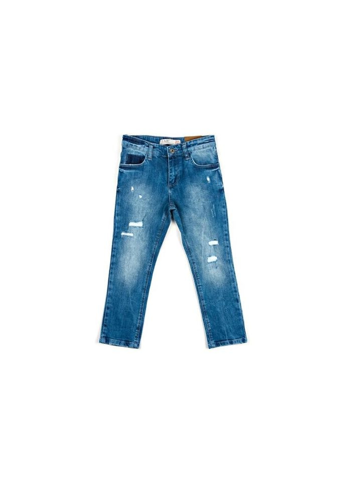 Синие демисезонные брюки Breeze