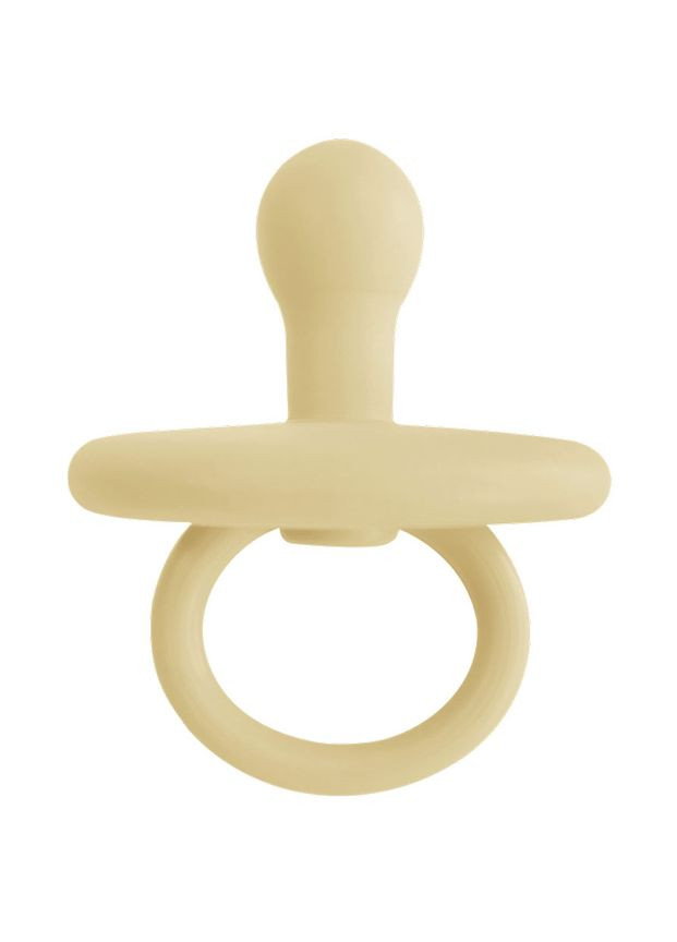 Пустышка ортодонтическая силиконовая 100% Binkee, 0+ мес, Mellow Yellow () MinikOiOi 101150056 (335030185)