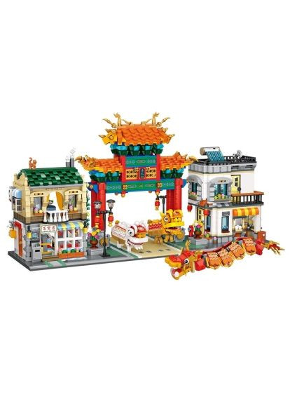 Конструктор (1030) Loz Чайнатаун (366698092)