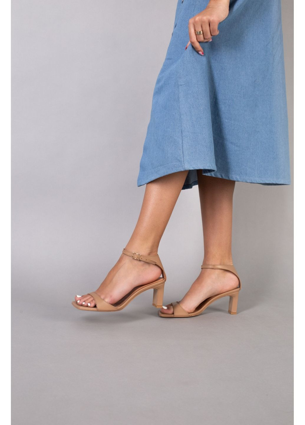 Жіночі шкіряні босоніжки (9511-1) VZUTIK (296261546)