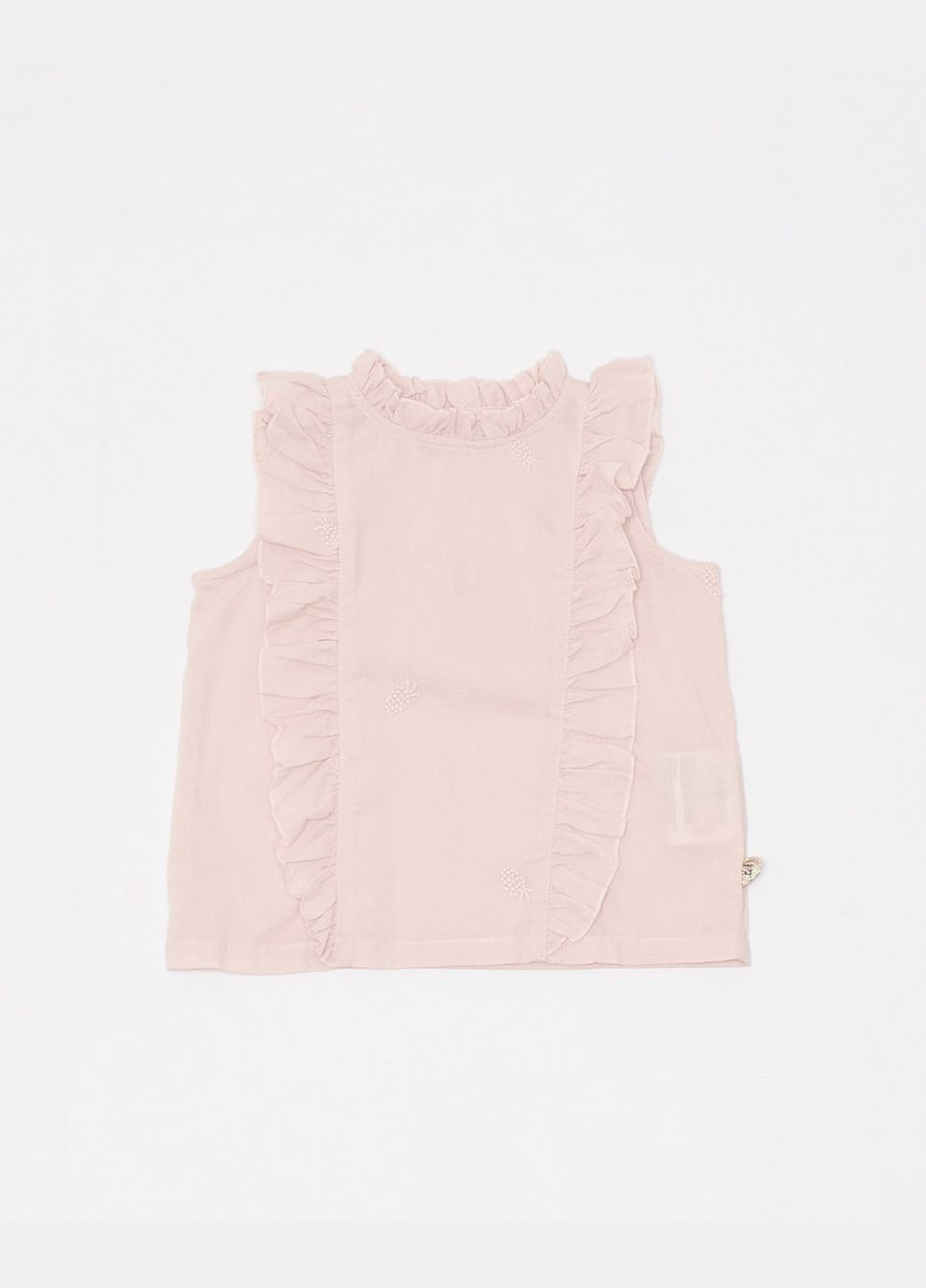 Светло-розовая блузка Pomp de Lux
