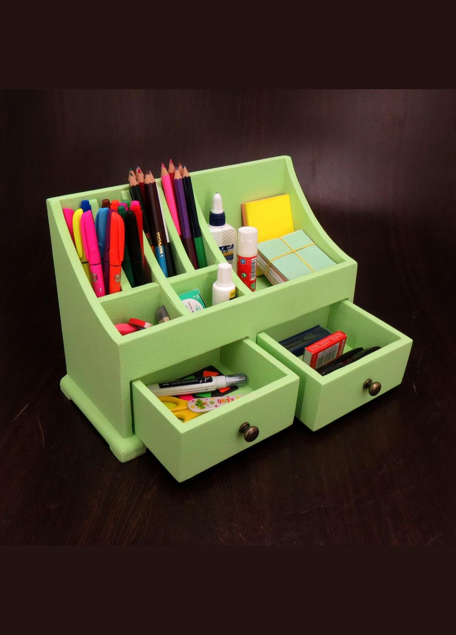 Органайзер настільний з дерева Ютіка мохіто (КНЦ-003153) No Brand (328225655)