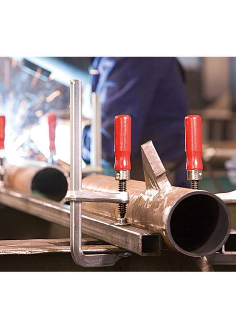 Струбцина GZ 100х60 мм зусилля до 6000 Н суцільнометалева дерев'яна ручка GZ10 (15410) Bessey (295043467)