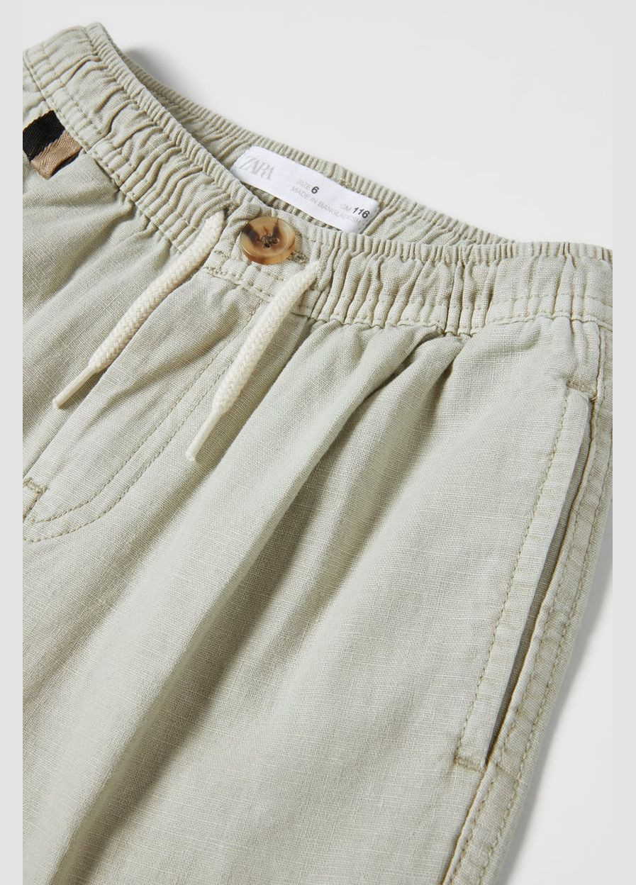 Штани з додаванням льону 9(134) Zara (322426914)