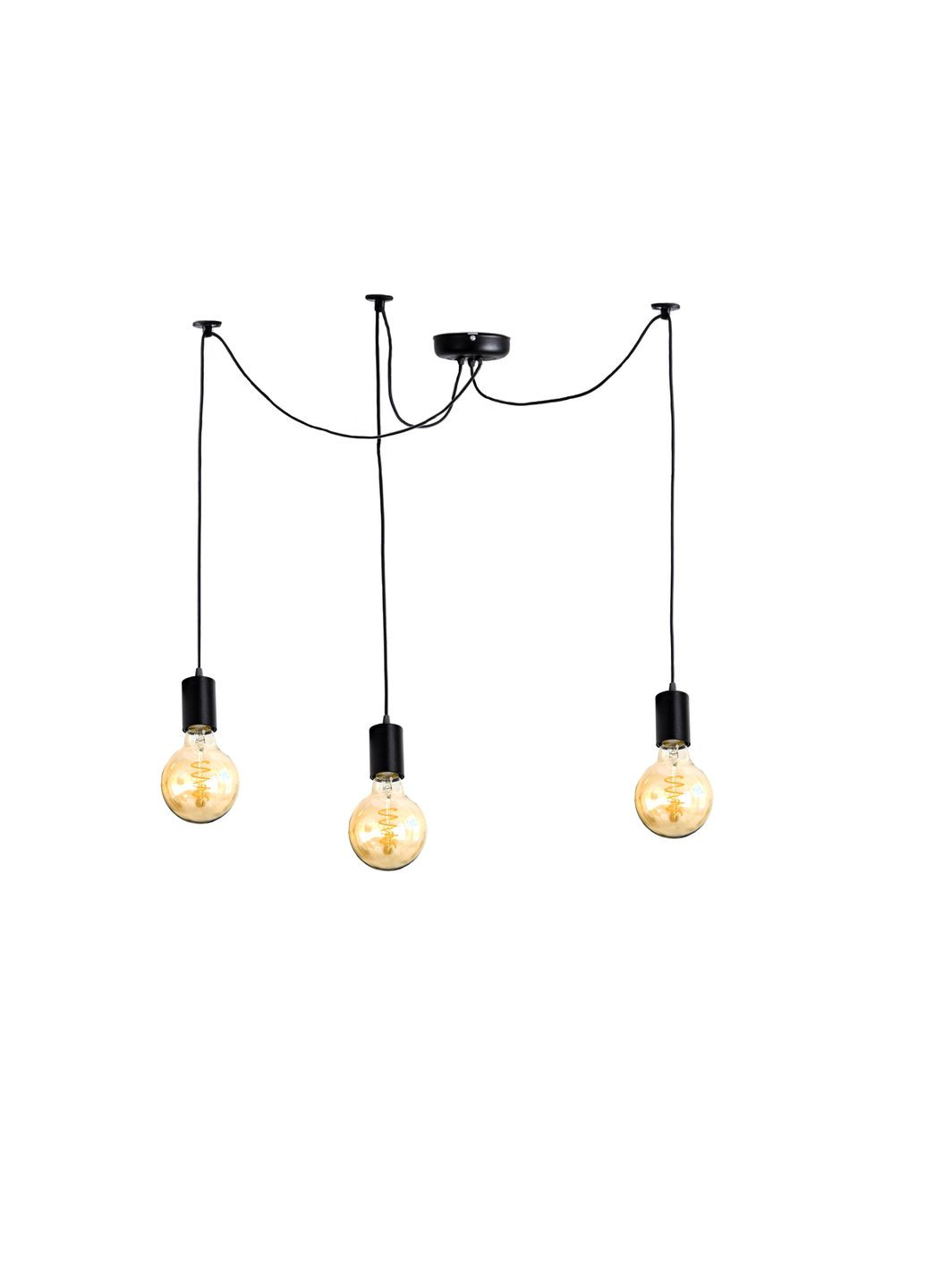 Люстра паук (подвесной светильник) Spider-3 Black Atmolight (370248586)