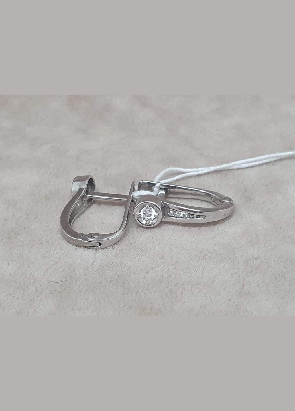 Золотые серьги с фианитами. 3533563 Гаразд (315786706)