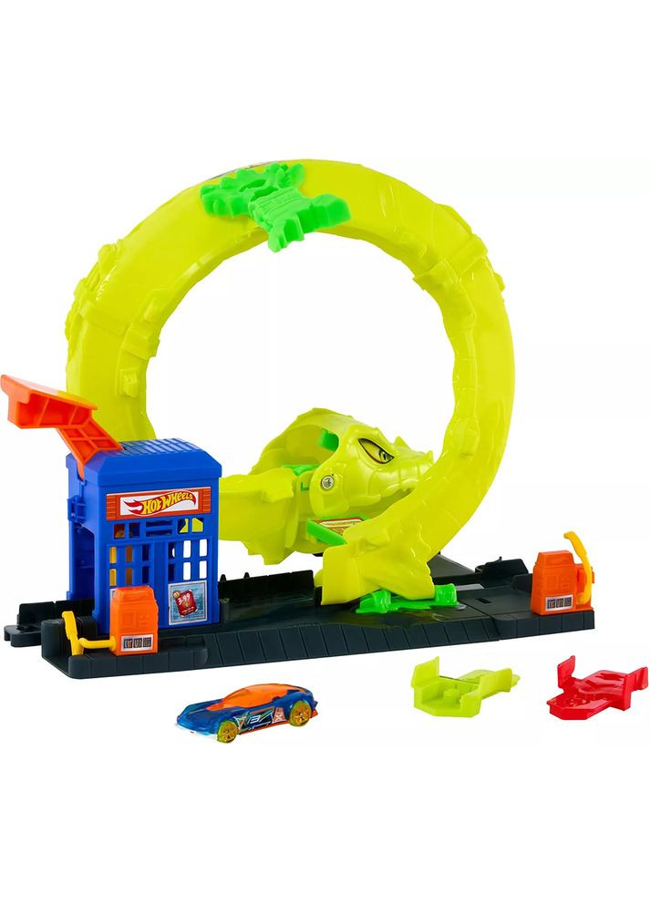 Трек City Twisted Snake JBM63 Hot Wheels (350229675)