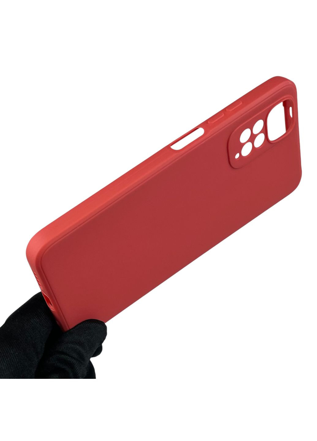 Чохол для Redmi Note 11s з квадратними гранями із захистом камери на сяомі редмі нот 11с червоний Xiaomi (366022589)