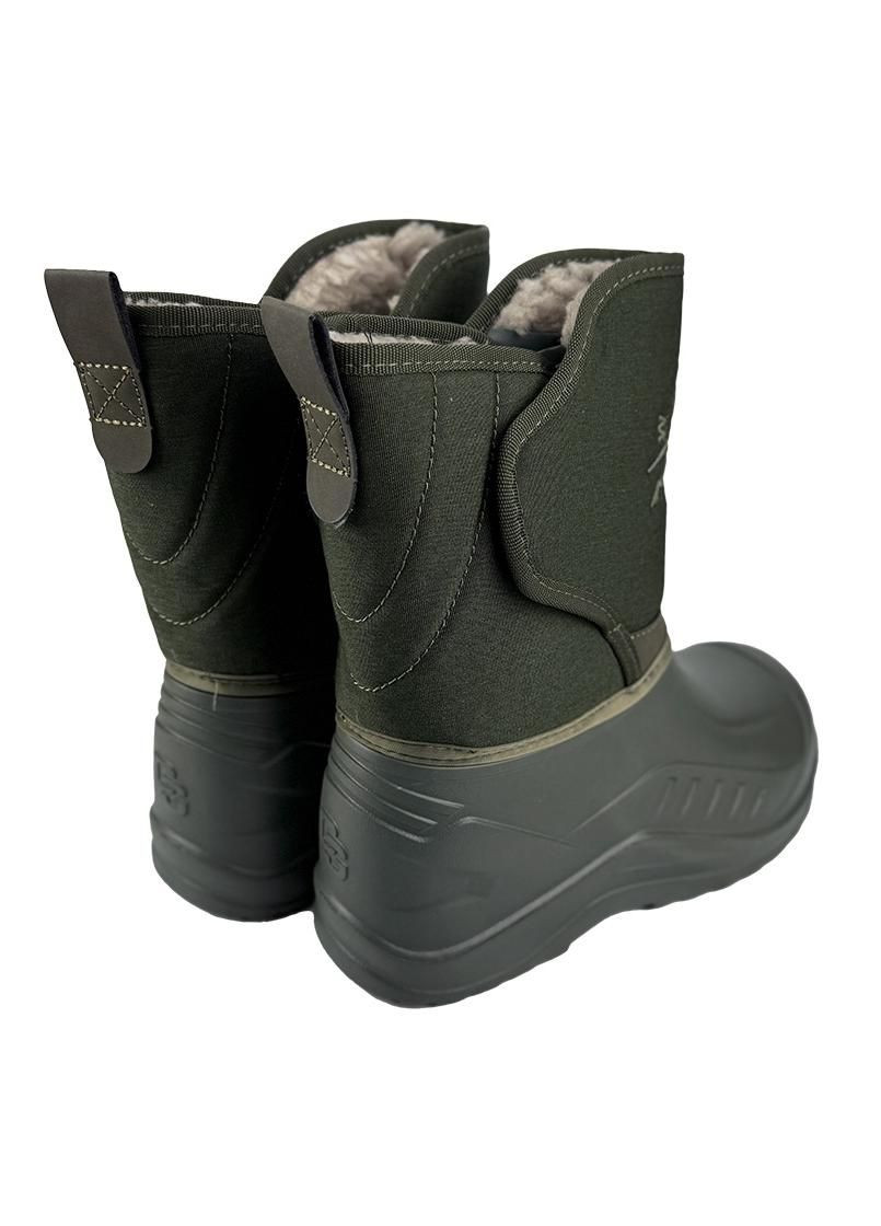 Зеленые пенновые сапоги мужские зимние зеленые 1036-2 Dago