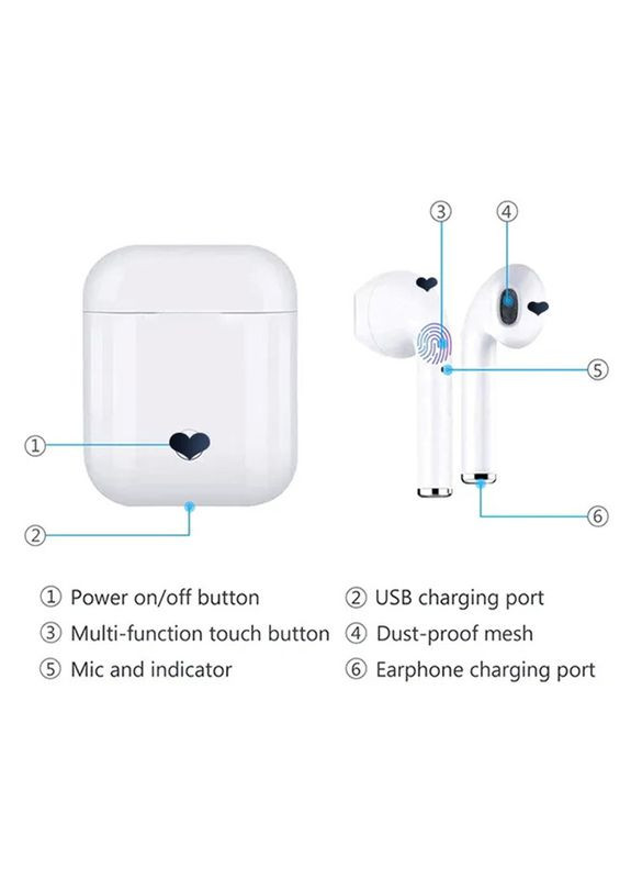 Беспроводные наушники B09 вкладыши / bluetooth / 200 mAh Biboshi (322818950)