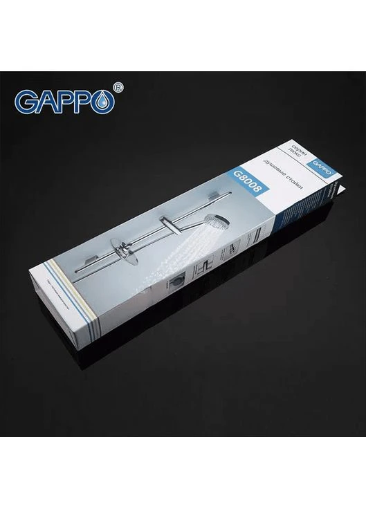 Душевой гарнитур G8008, хром GAPPO (392430901)
