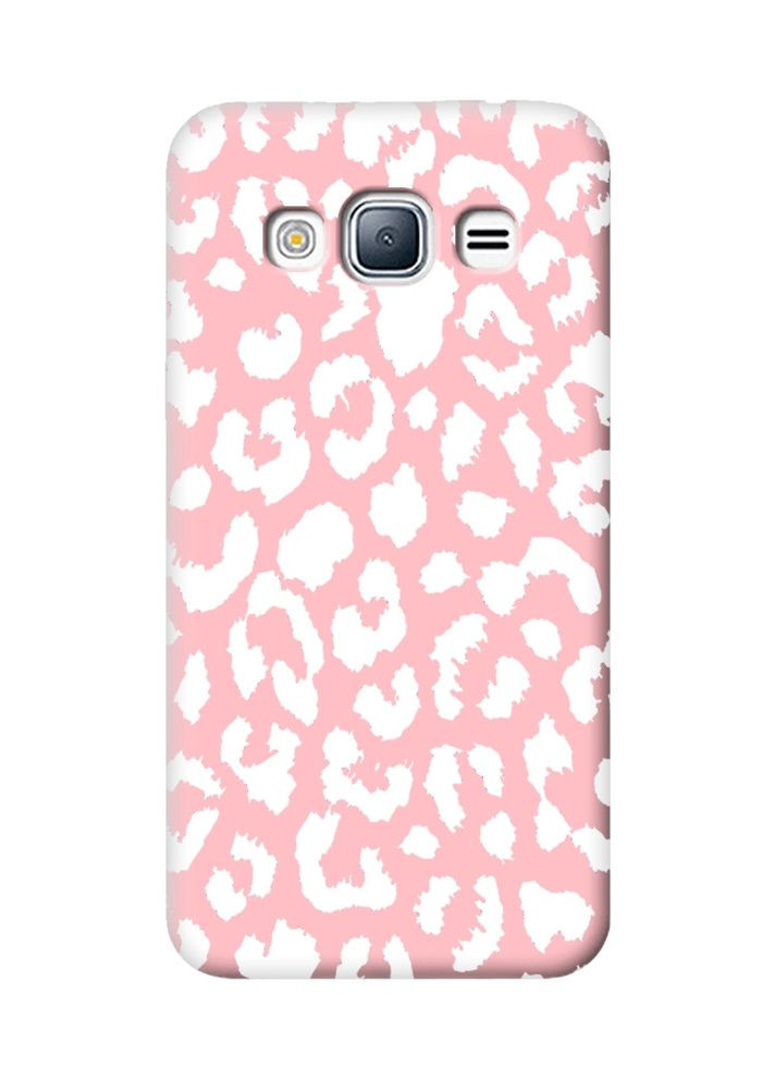 Матовый чехол на Samsung Galaxy J3 / J310:: Леопардовый принт Белый (принт 375) Creative (355398714)