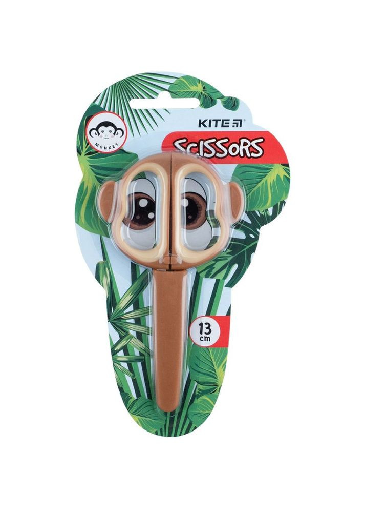 Ножницы детские Monkey в футляре 13 см () Kite K21-017-03 (340717080)