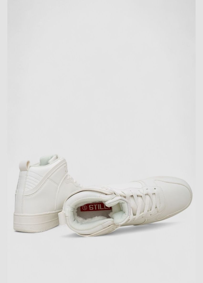 Білі Осінні кросівки чоловічі зимові на хутрі Ager Кроссовки