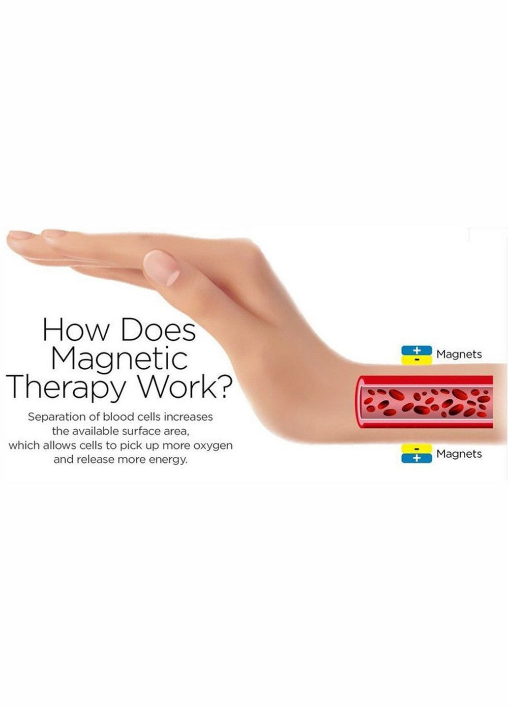 Браслет магнітний на руку Cooper SL001-Silver (327880718)