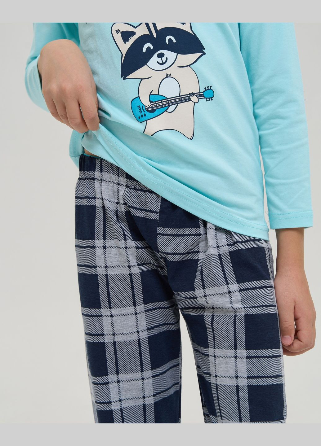 Блакитна дитяча піжама для хлопчика Tom John