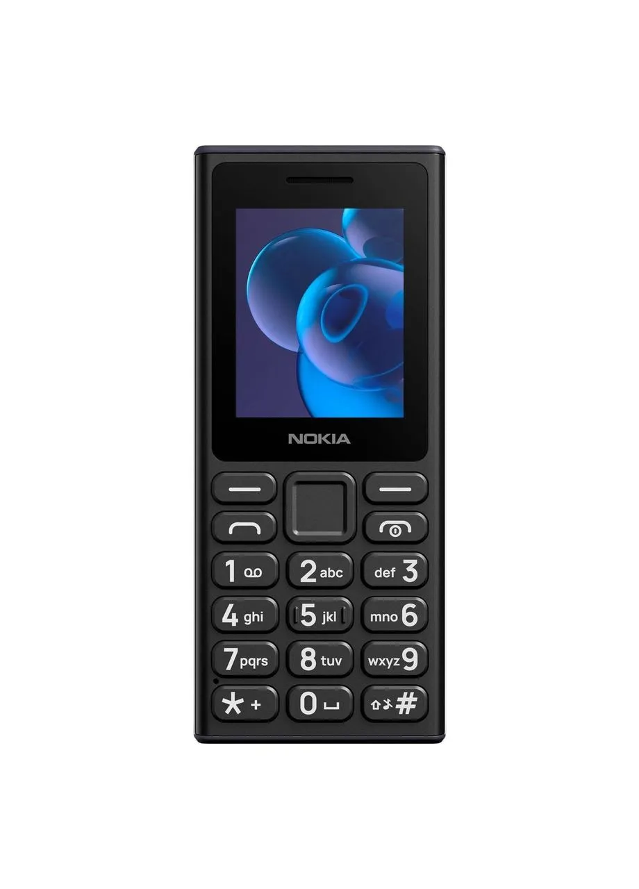 Телефон 110 TA-1694 DS 2024 Black UA UCRF Nokia (362213729)