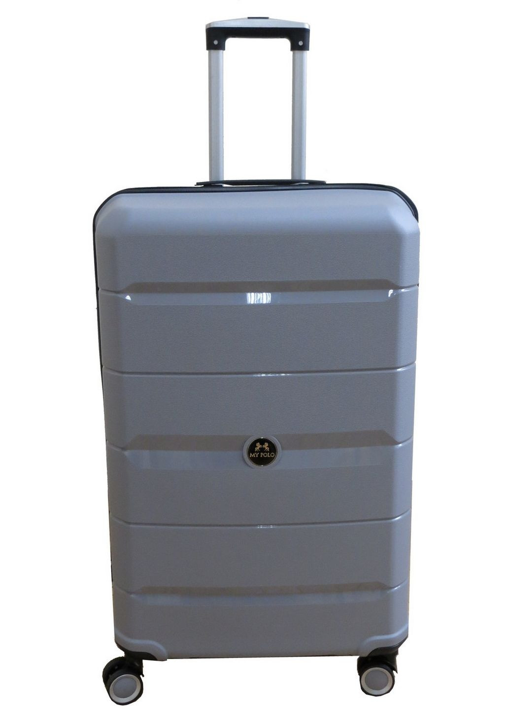 Большой чемодан на колесах из полипропилена 93L MY Polo (288135819)