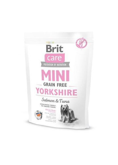 Сухий корм GF Mini Yorkshire для йоркширських тер'єрів, з лососем та тунцем, 400 г Brit Care (322874405)