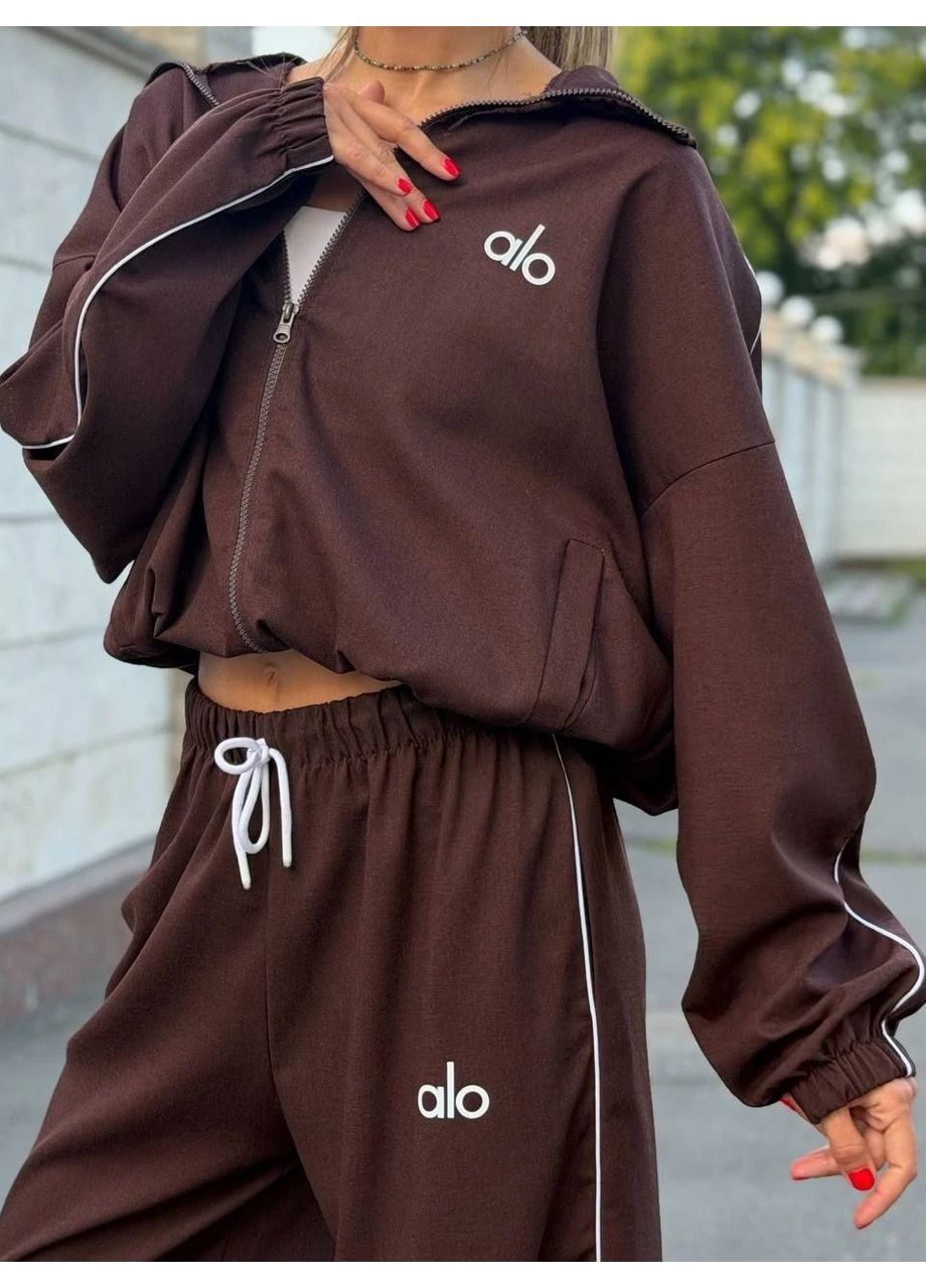 Женский костюм из льна с карманами No Brand (402540340)