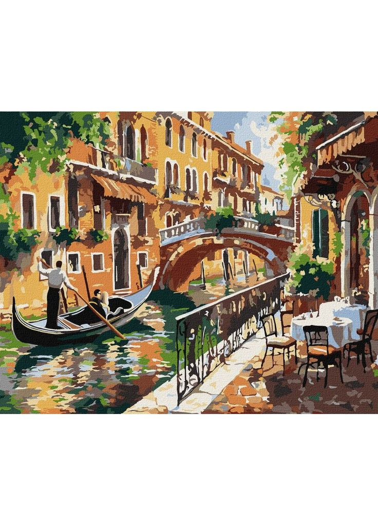 Картина по номерам - Венецианский покой ©art_selena_ru 40х50 см IDEYKA (363986928)