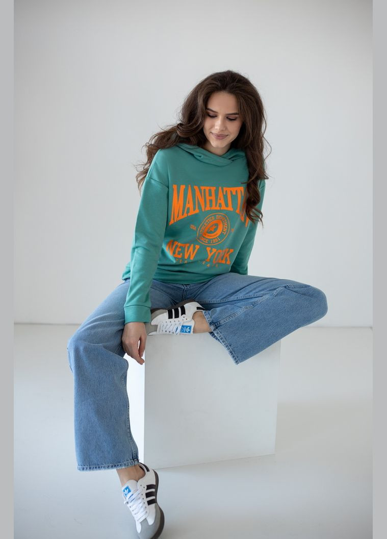 Худі для жінок 09-5399-114Н синьо-бузковий ucla Авекстекс (323649635)