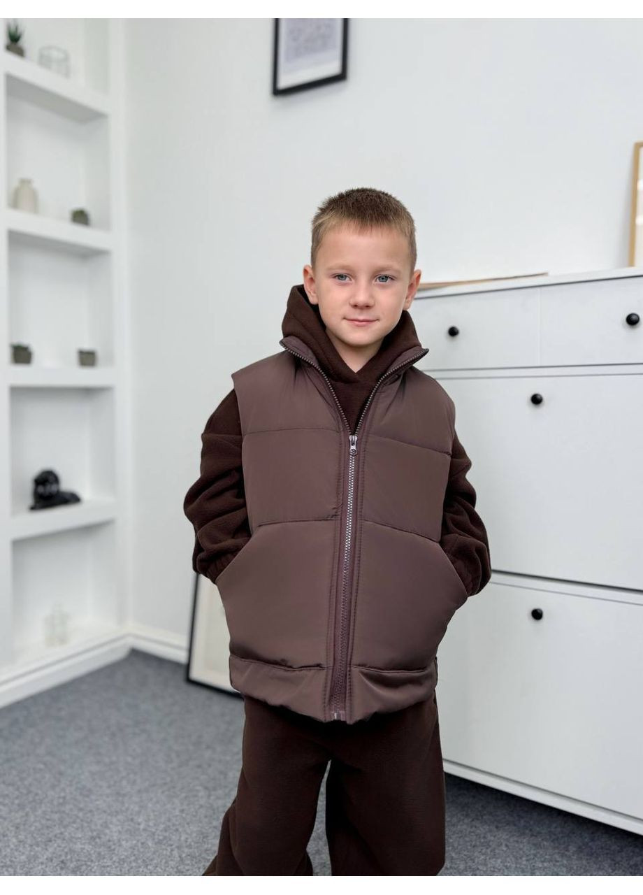 Жилетка 1833 дятяча плащівка Канада стьобана,силікон 150 Україна (368396688)