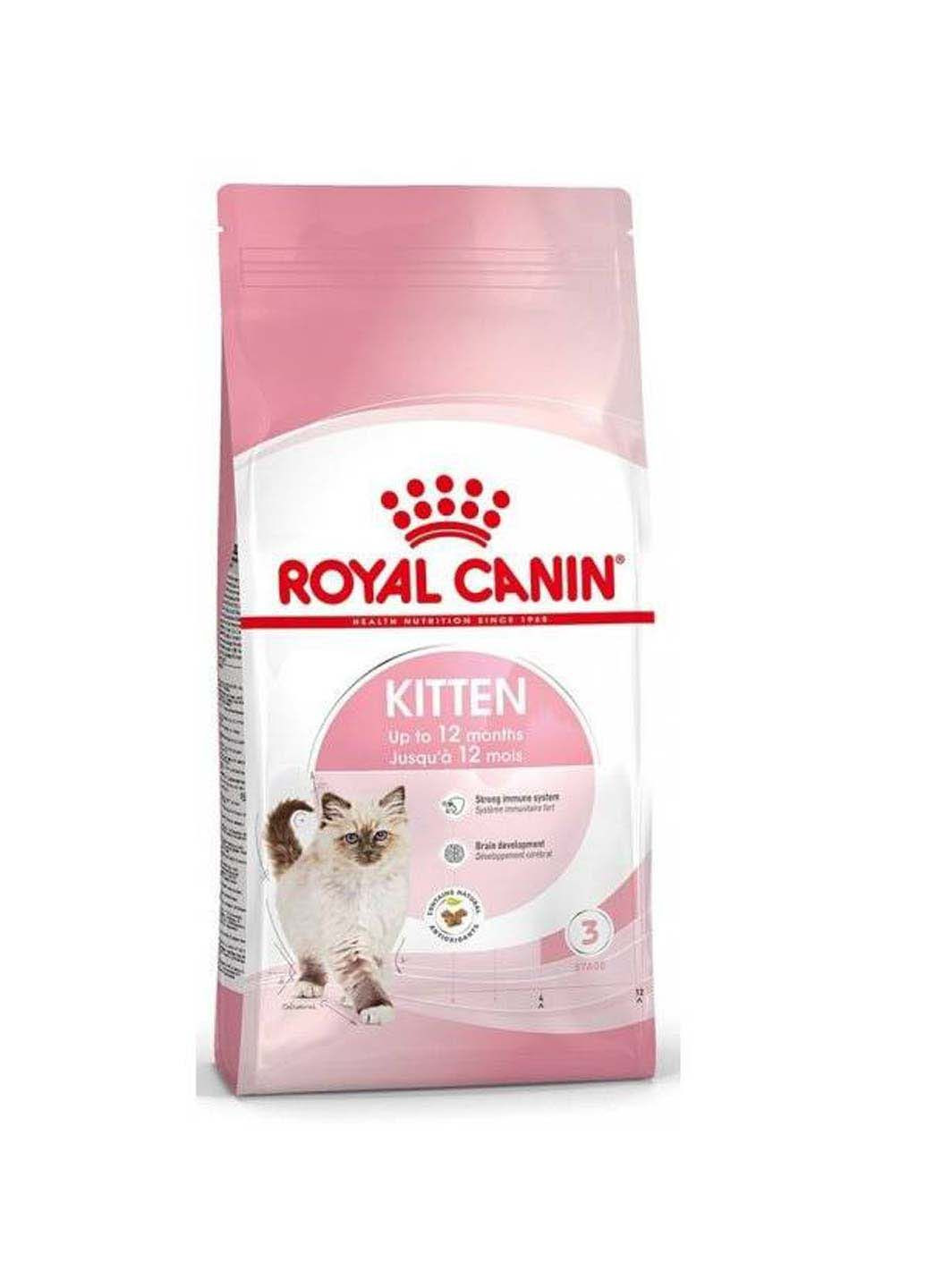 Сухой корм Kitten Second Age для котят в возрасте до 12 месяцев 4 кг Royal Canin (286472583)