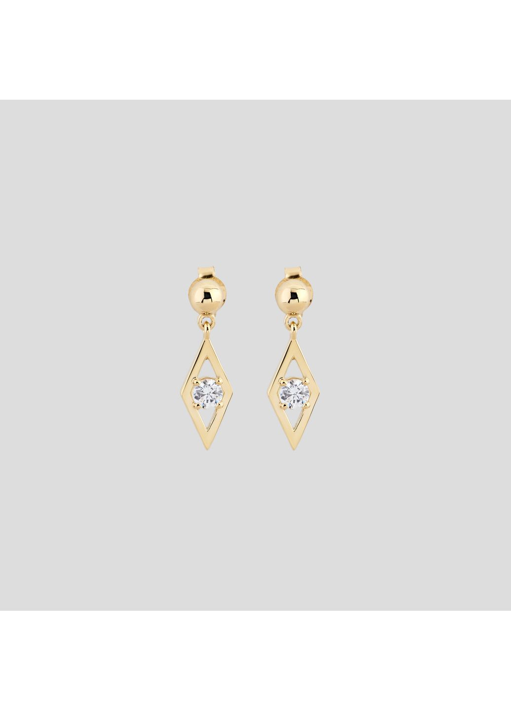 Серьги Танец граней Minimal (362361215)