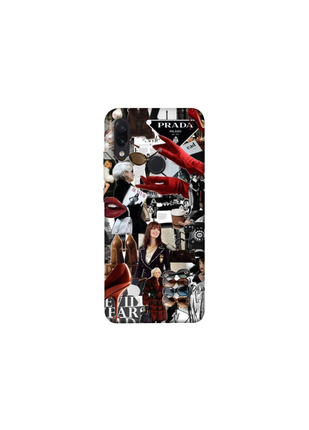 Чохол на Xiaomi Redmi Note 7 / Note 7 Pro / Note 7s Fashion collage ver.13 Frontalka (393230186)