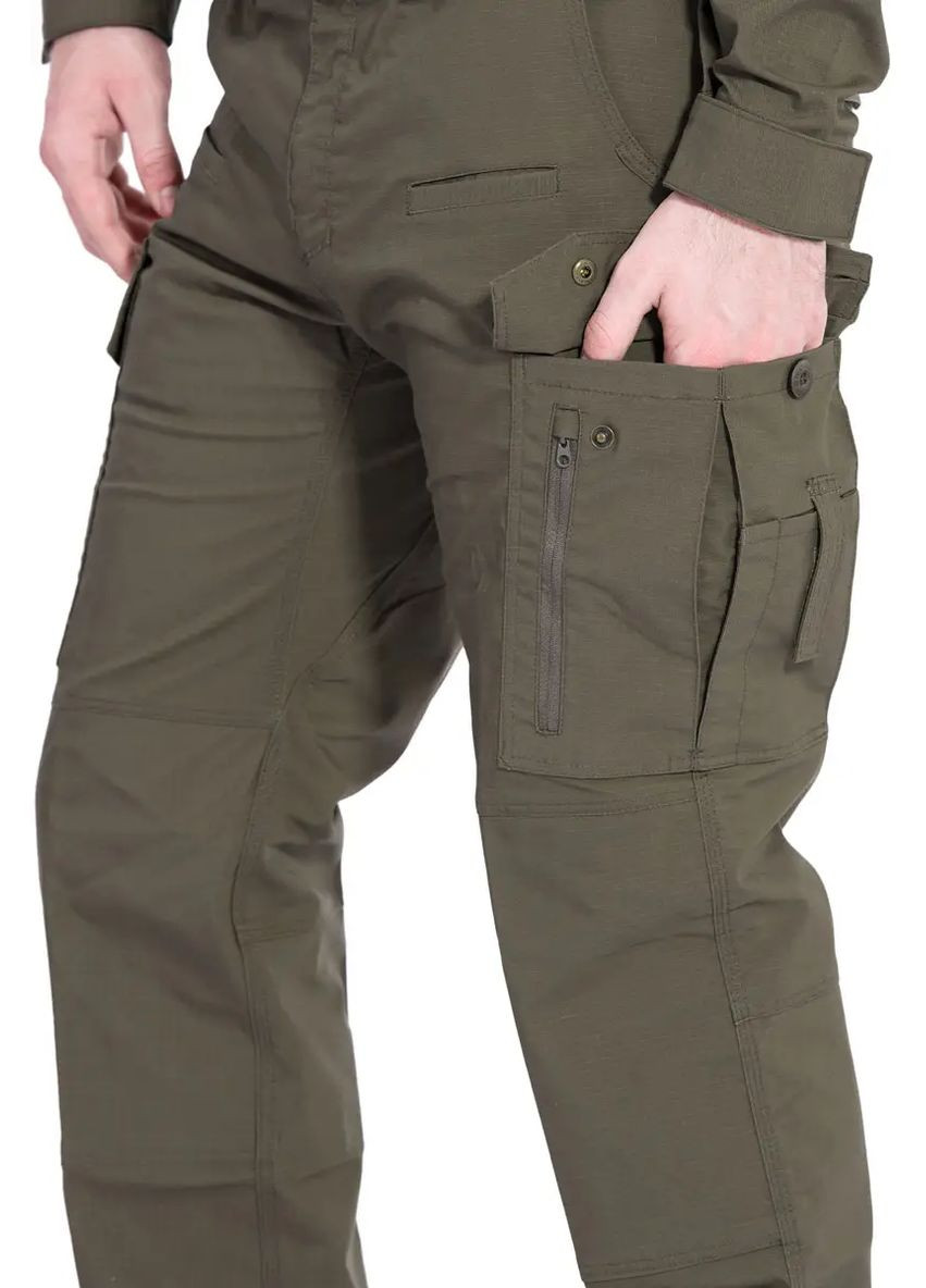 Темно-зеленые демисезонные брюки Pentagon