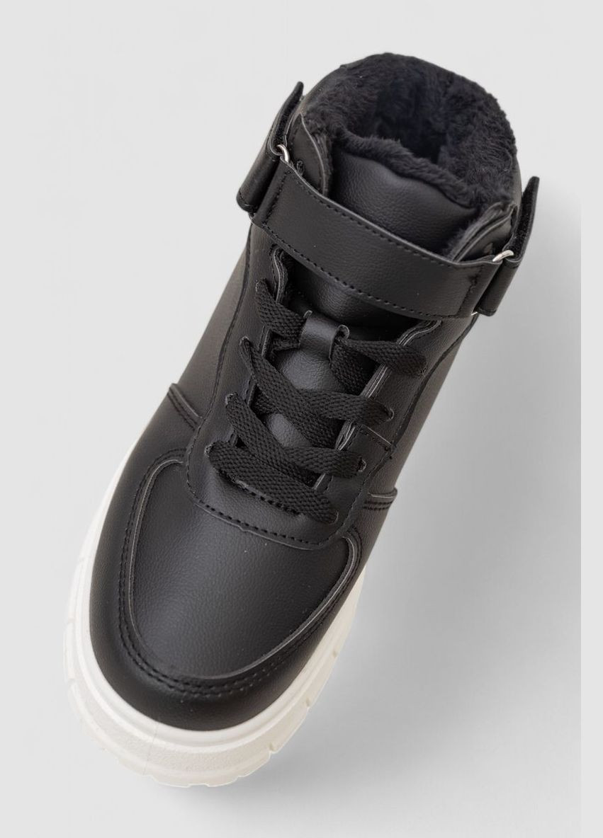 Кросівки жіночі зимові на хутрі Ager Кроссовки чорно-білі зими (318561148)