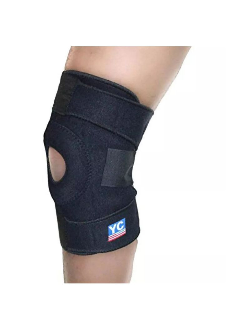 Фіксатор для коліна (758) Чорний Bavar Sport (362445299)