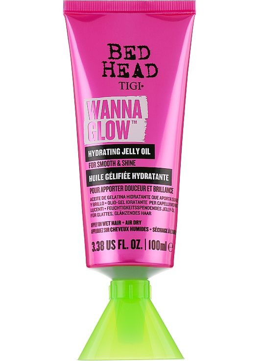 Зволожувальна желеподібна олія для сяйливого гладенького волосся Bed Head Wanna Glow Hydrating Jelly Oil 100ml (1001498-133632) Tigi (368616873)