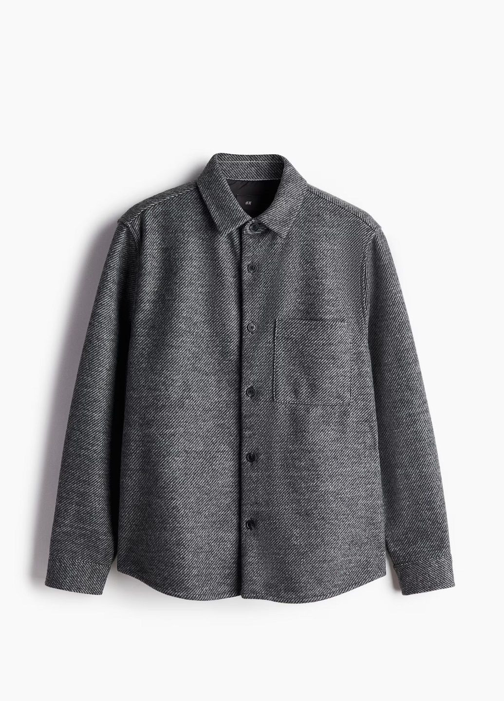 Темно-сіра демісезонна куртка H&M