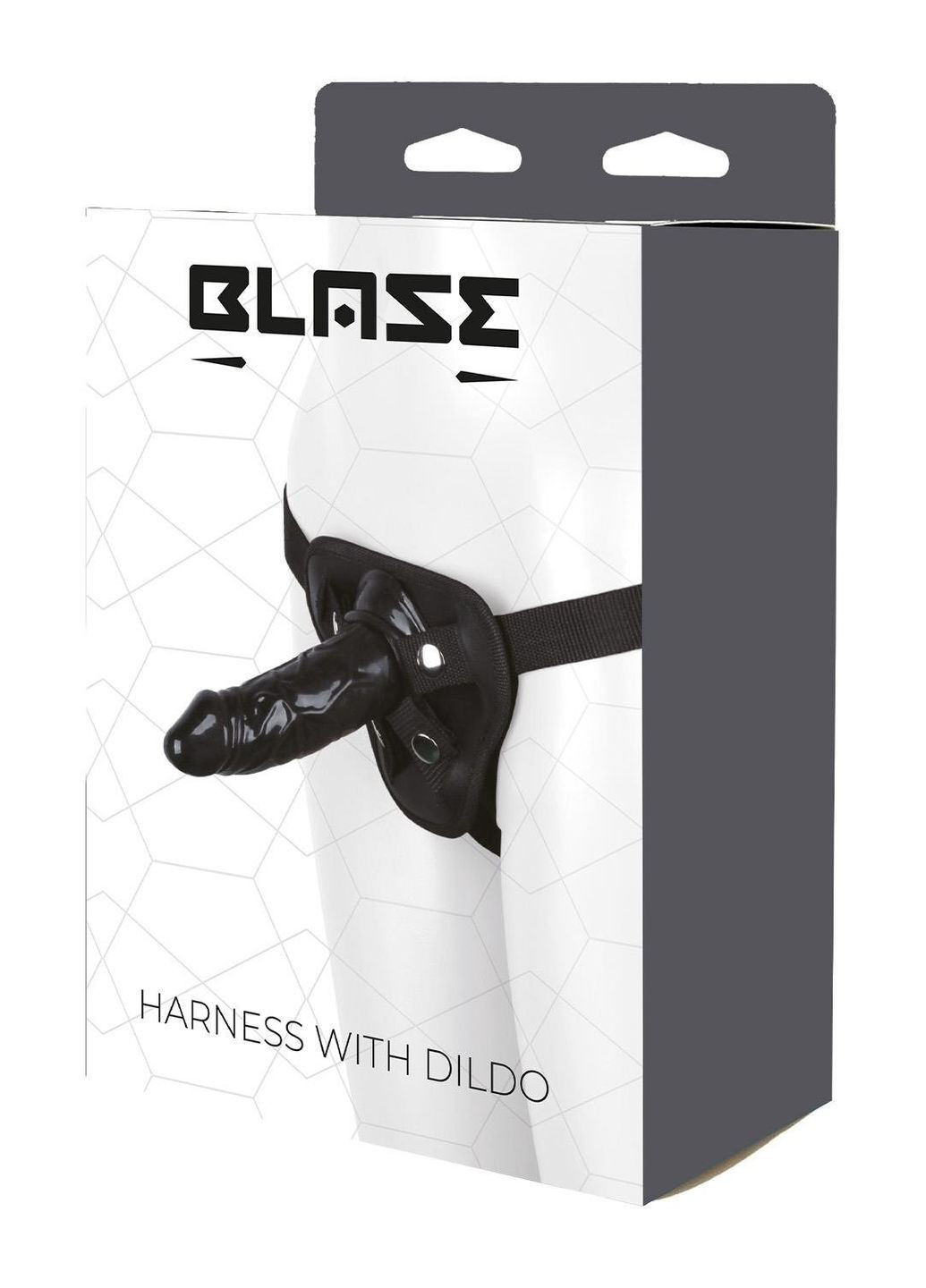 Жіночий страпон на трусиках Blaze чорний Dream Toys (302496142)