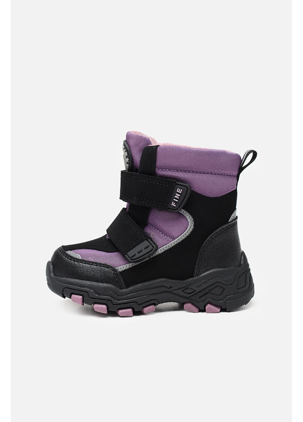 Зимние термосапоги для девочки цвет сиреневый cb-00285230 Kimboo