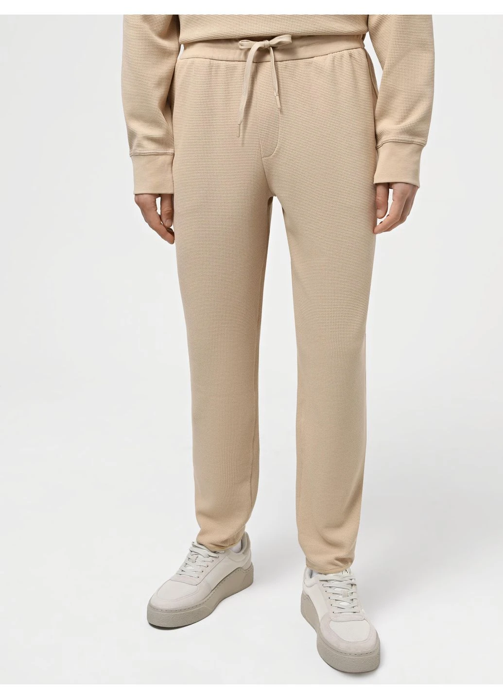 Бежевые брюки Armani Exchange