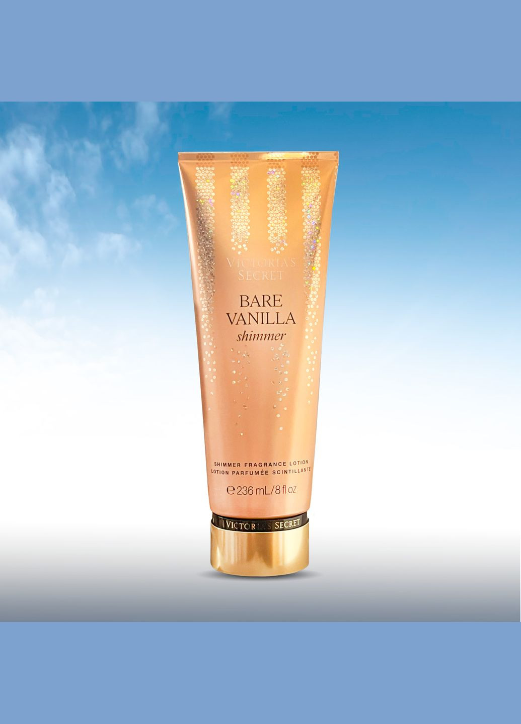 Лосьйон для тіла Victoria’s Secret Bare Vanilla Shimmer 236 мл Парфумований зволожуючий крем Victoria's Secret (322641005)