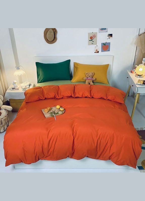 Постільна білизна COLORFUL № 3 Ранфорс Двоспальна на резинці MERISET (278254872)