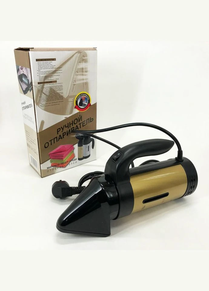 Відпарювач Hand Held Steamer UKC A6 Gold ручний багатофункціональний 650 Вт 7 функцій. Колір: золотий MC-57 Brand (401866356)