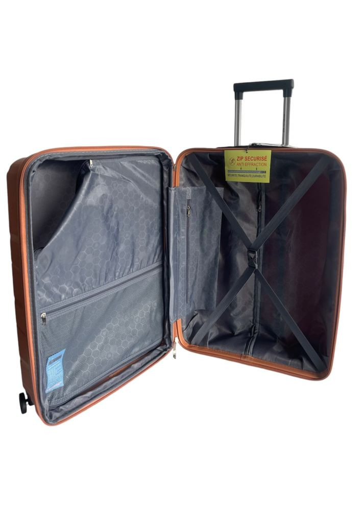 Чемодан средний M Worldline 289 полипропилен Оранжевый AIRTEX (307251092)