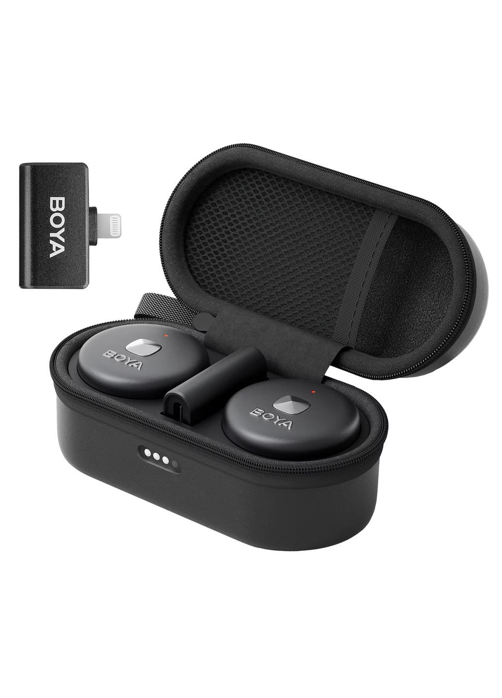 Мікрофон петличний бездротовий Omic-D (Lightning) black Boya (362668708)