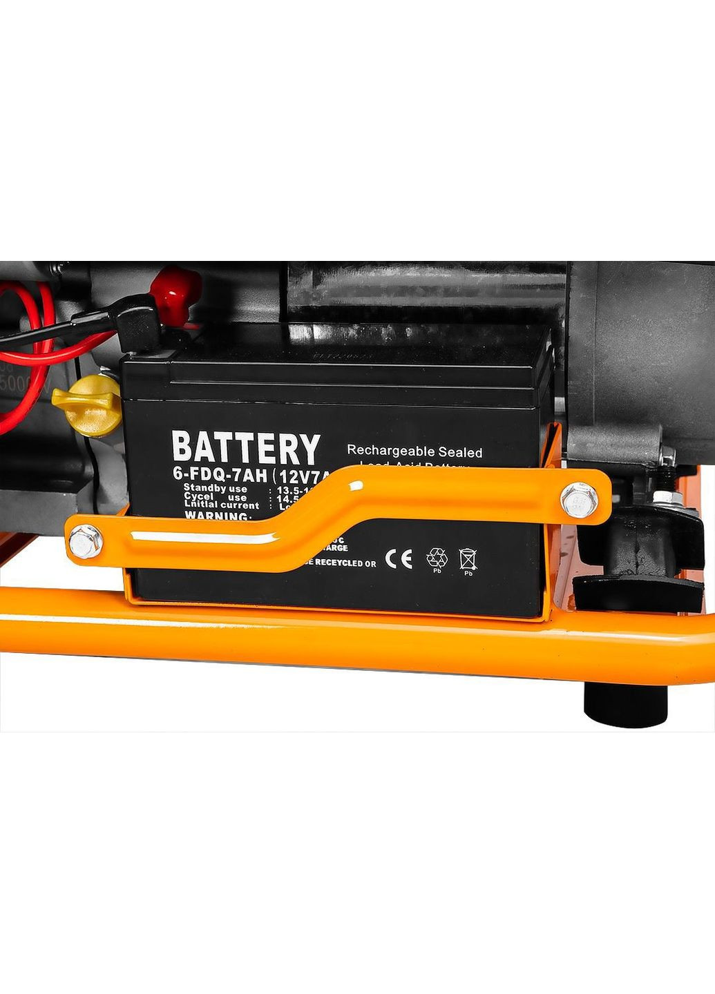 Генератор бензиновий 230В (1 фаза), 2.8/3кВт, електростартер, AVR, 45кг + Портативний зарядний пристрій сонячна панель 90-140 Neo Tools (364874190)