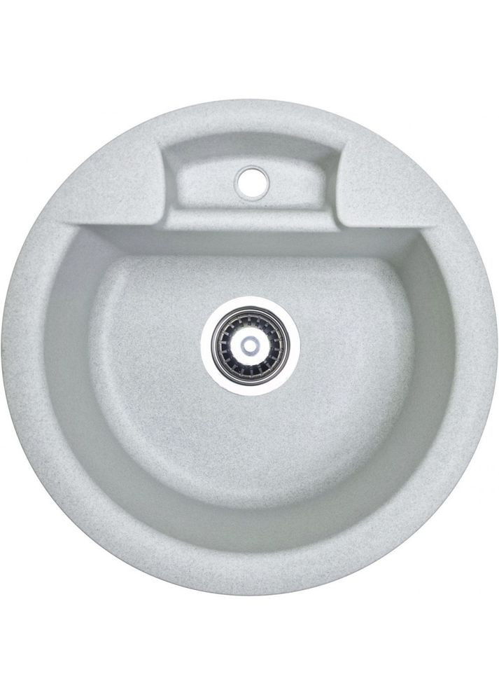 Кухонная мойка гранит 47*19 см FINE Светлый серый Adamant (371875878)