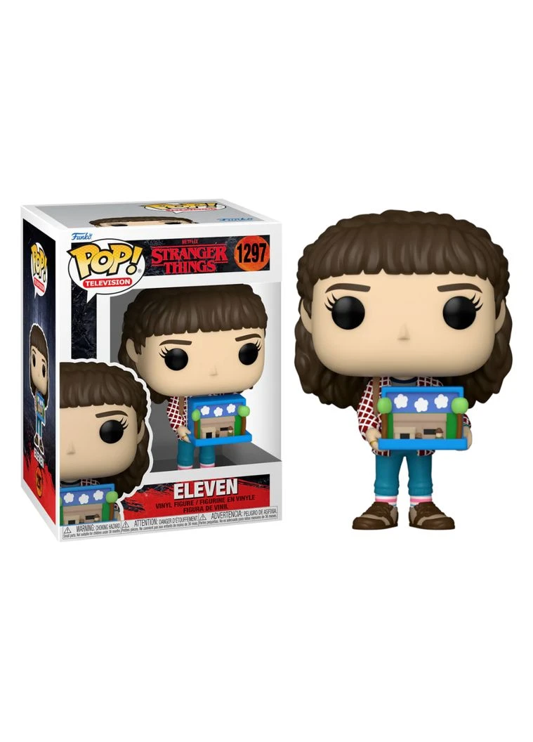 Фигурка Pop Pop Очень странные дела Eleven with Diorama Одиннадцать 10 см ST ED 1297 Funko (398236458)